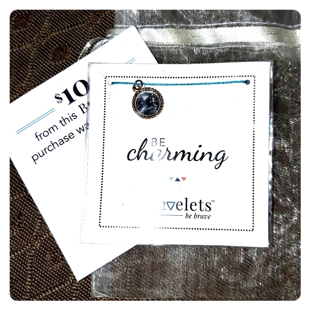 NWT Bravelet Pendant Engraved